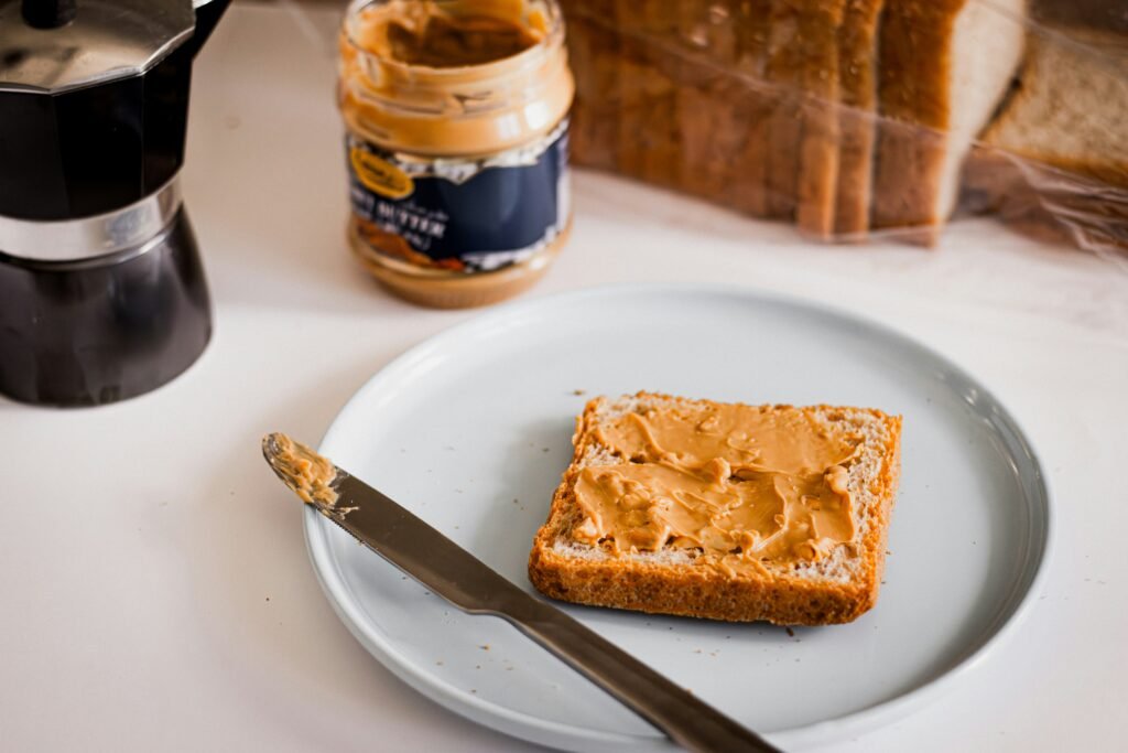 Peanut butter is calorie-dense and perfect for weight gain.
