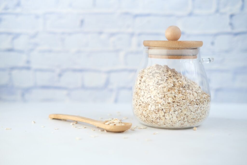 Oats release energy slowly, keeping your body from storing excess fat.
